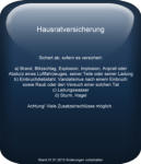 Erklärung Hausratversicherung